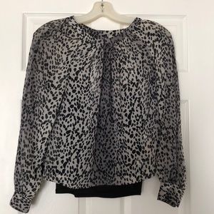 Animal Print Blouse